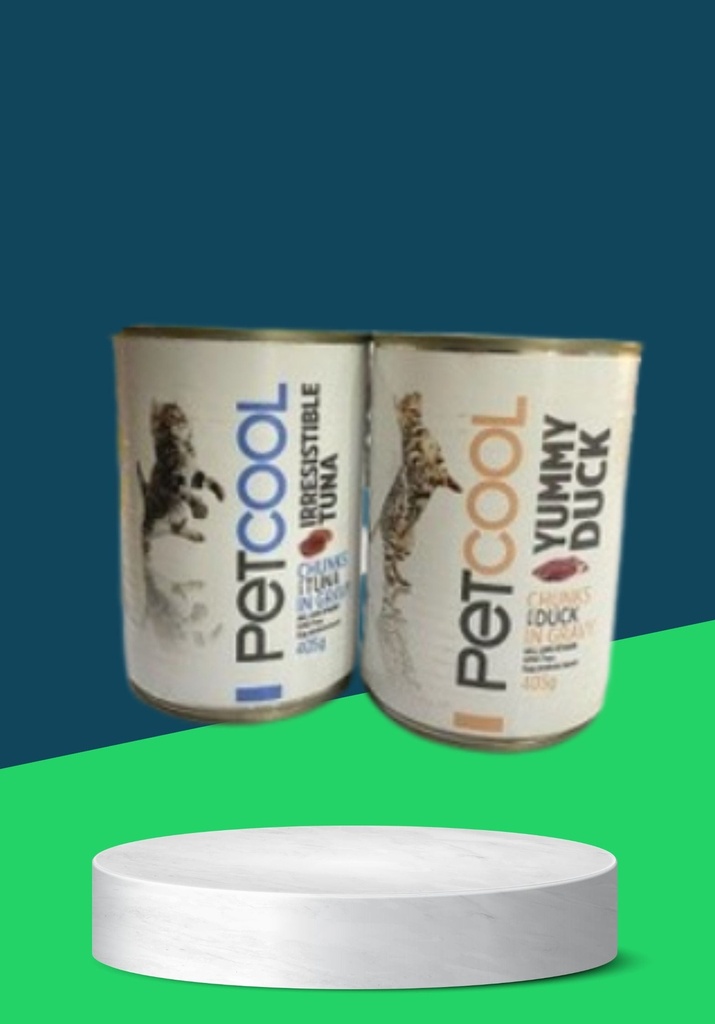 PETCOOL CAT CAN TUNA 405G