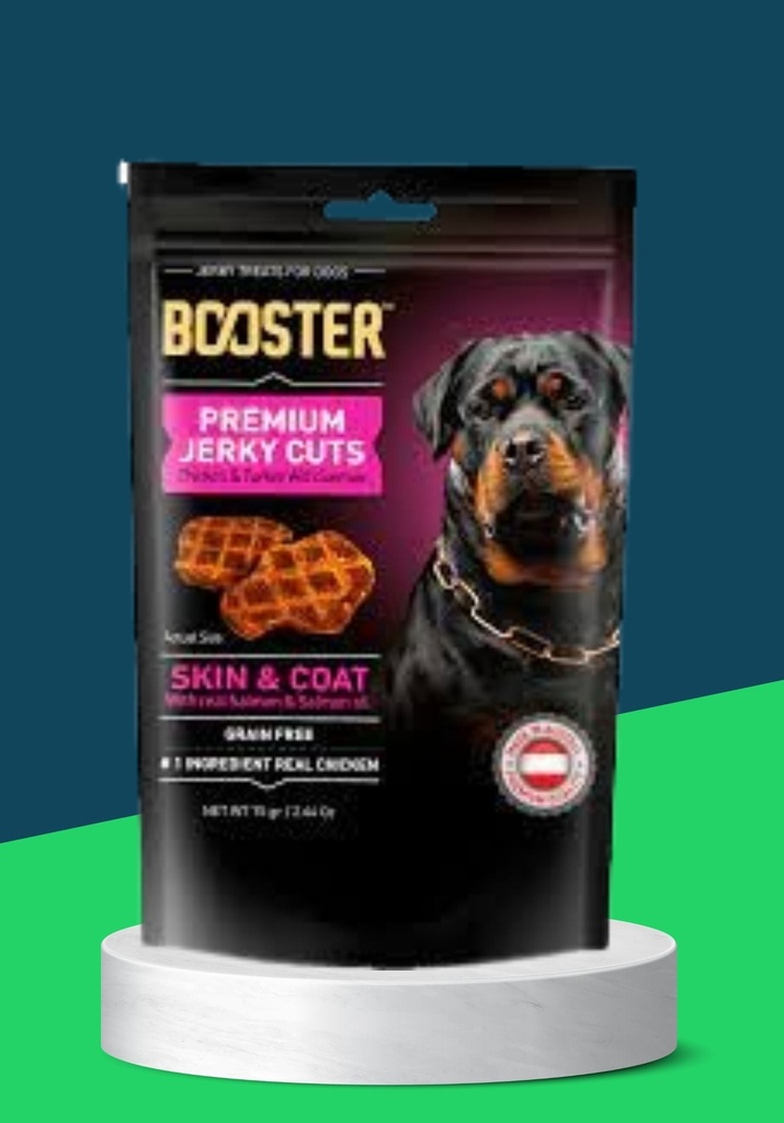 BOOSTER JERKY C, T& SALMON