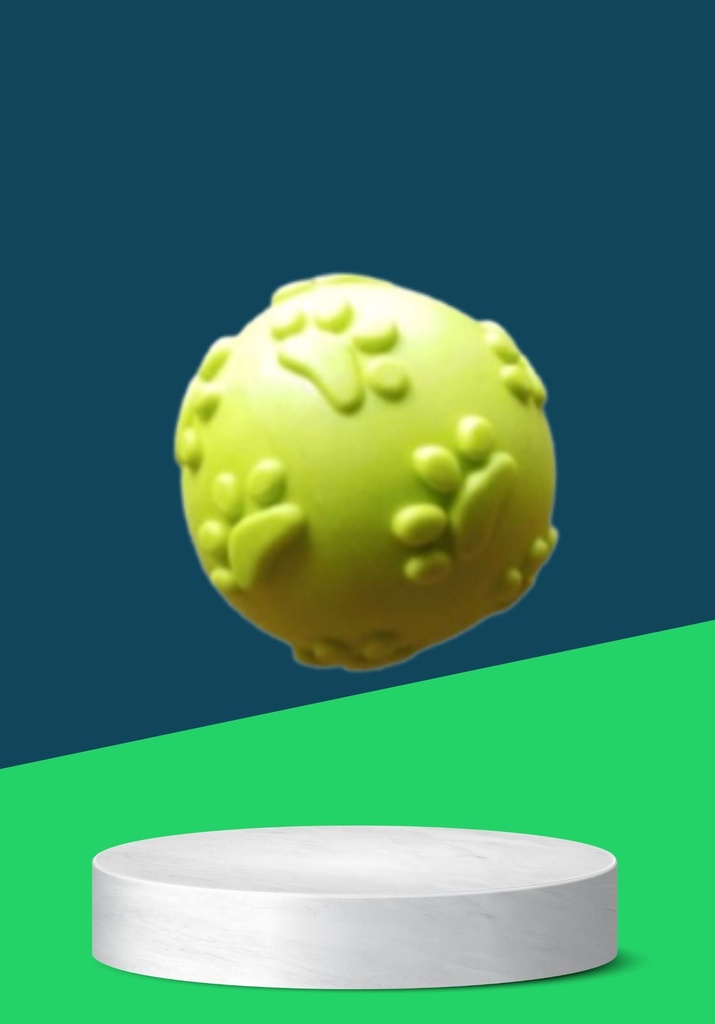 PAW PRINT VINYL SQUANKY BALL