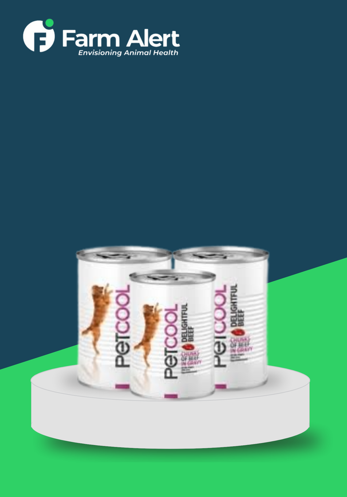 PETCOOL CAN BEEF 405G