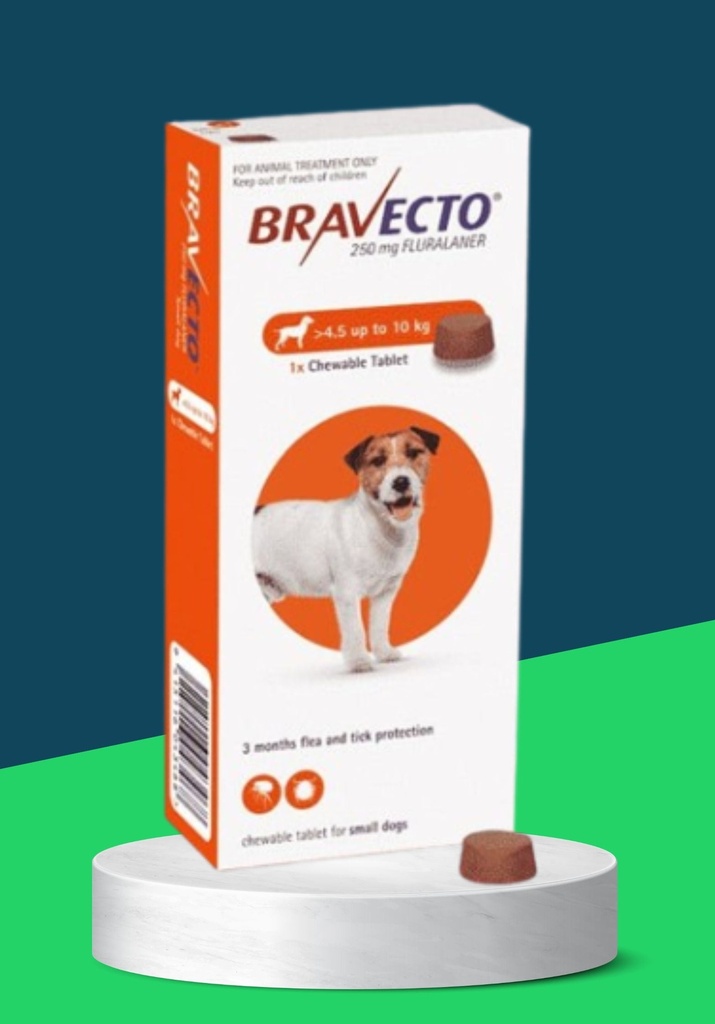 BRAVECTO (4.5-10KG) 250MG