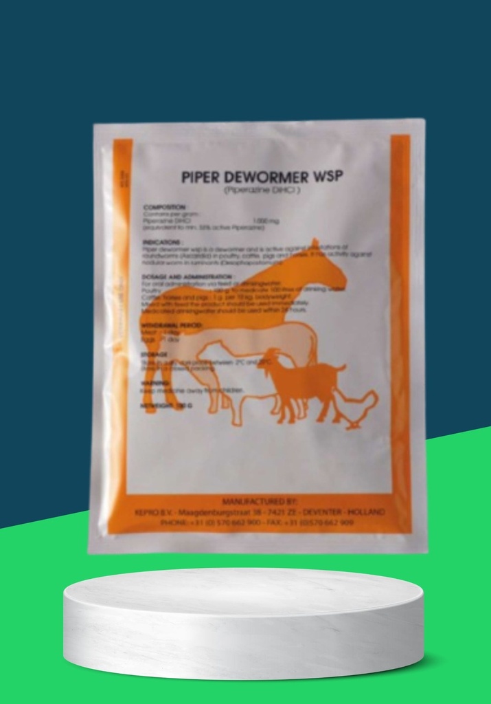 PIPER DEWORMER 100G