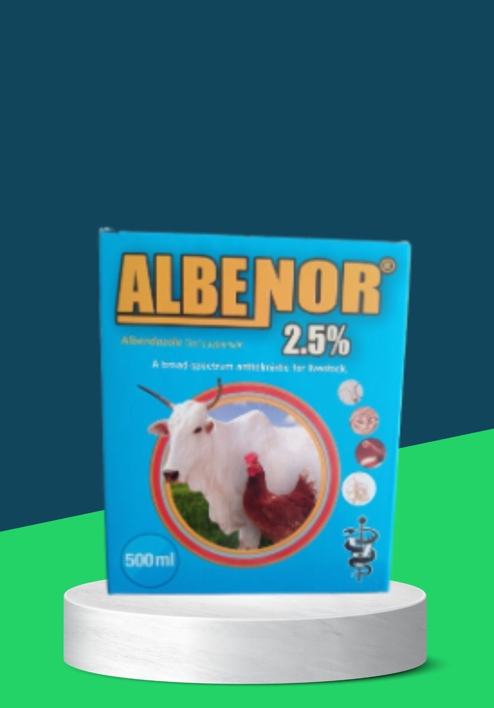 ALBENOR 2.5% SUSP 100ML(B)
