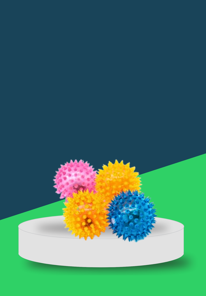BOUNCY SPIKY BALL TOY