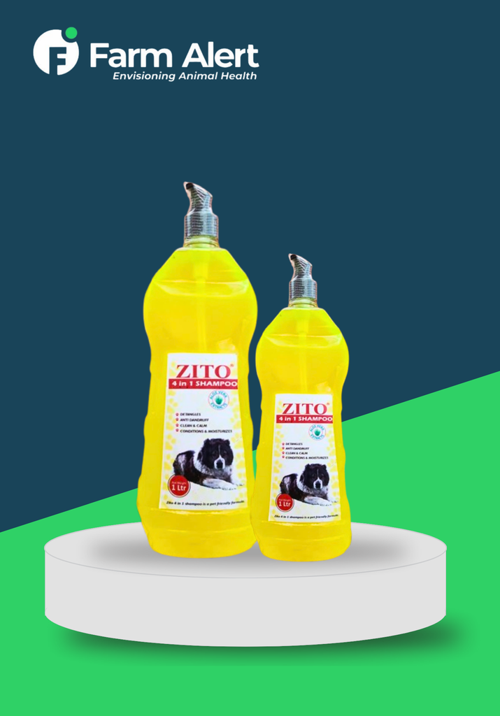 ZITO 4 IN 1 SHAMPOO 1 LTR