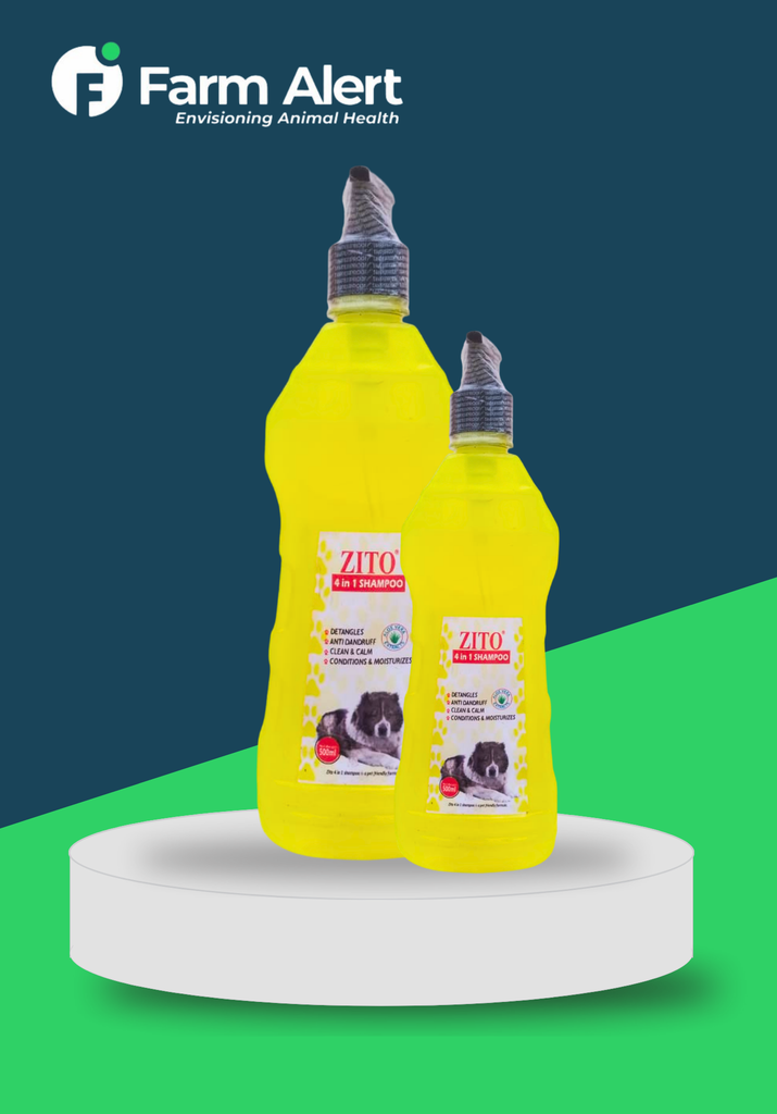ZITO 4 IN 1 SHAMPOO 500ML